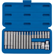 Draper Expert Ribe® Socket and Bit Set 22 Piece 1/2" Sq. Dr.