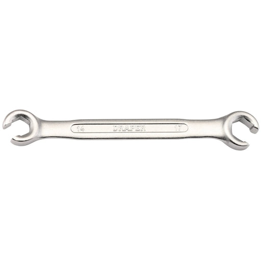 Draper Flare Nut Spanner 14 x 17mm Chrome Vanadium Steel