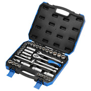 Draper Socket Set, 39 Piece, 3/8" Drive