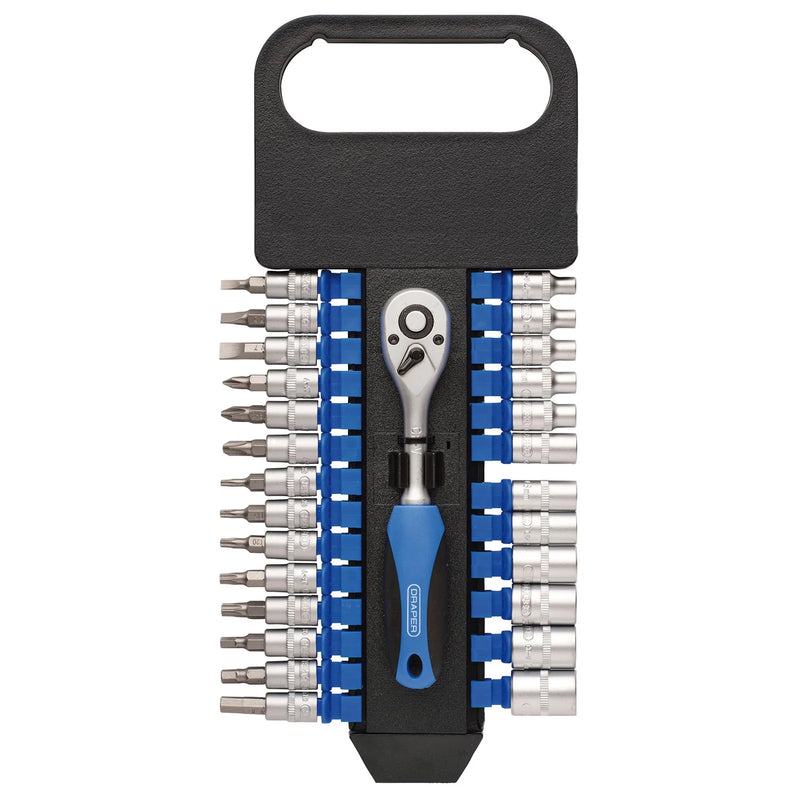 Draper Metric Socket Set 27 Piece 1/4" Drive