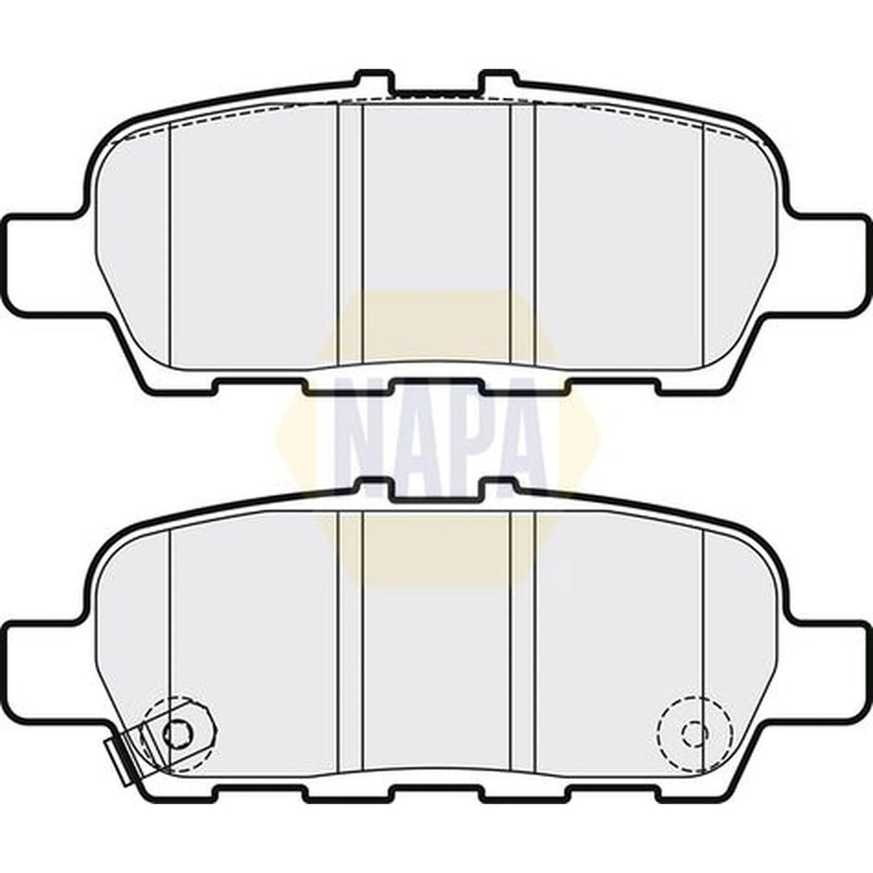 NAPA Rear Brake Pad Set NBP1715