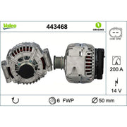 Valeo Car Alternator 12V 443468