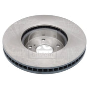 Febi 2 x Internally Vented Front Brake Discs 186171