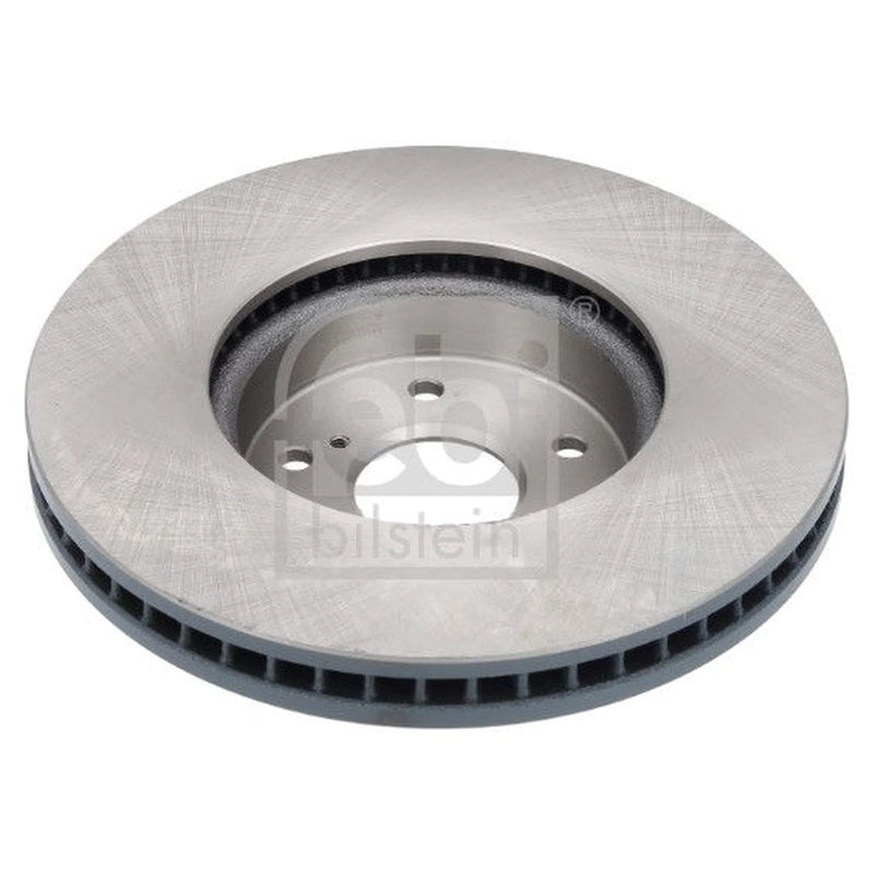 Febi 2 x Internally Vented Front Brake Discs 186171