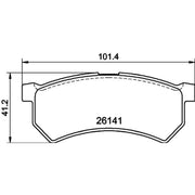 DON Brake Pad Set PCP1744