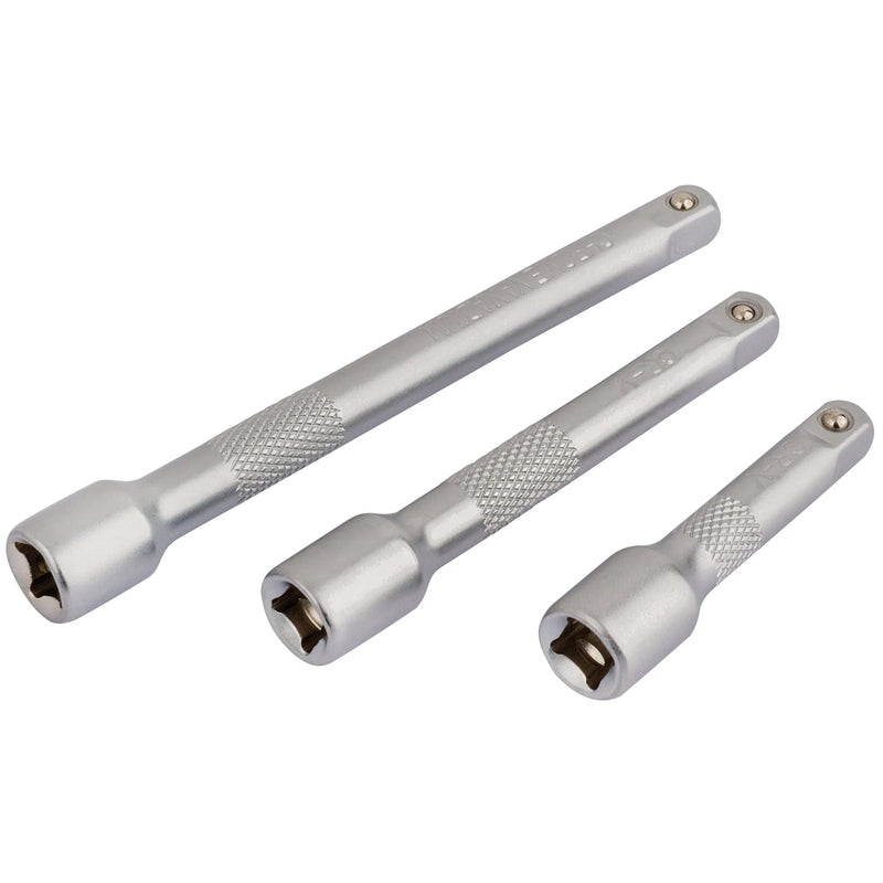 Draper Extension Bar Set, Square Drive, 3 Piece