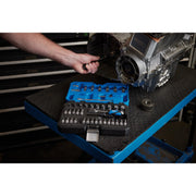 Draper Expert Socket Set, 1/4" Sq. Dr., 44 Piece