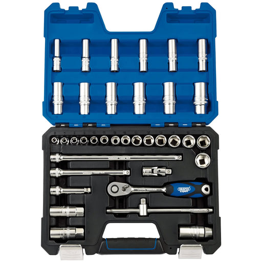 Draper Expert Socket Set, 36 Piece, 3/8" Drive