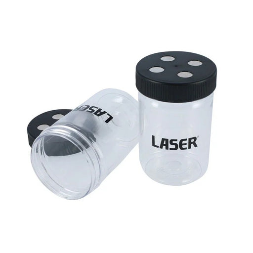 Laser Tools Magnetic Plastic Storage Tubs 2pc - PL