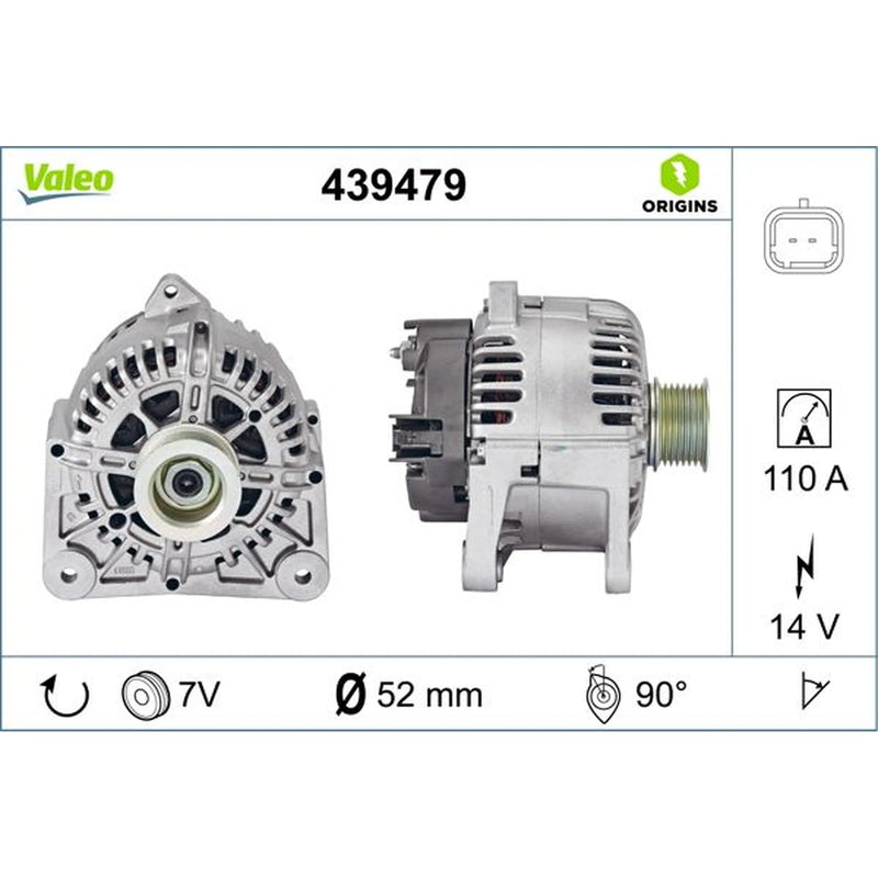 Valeo Car Alternator 12V 439479