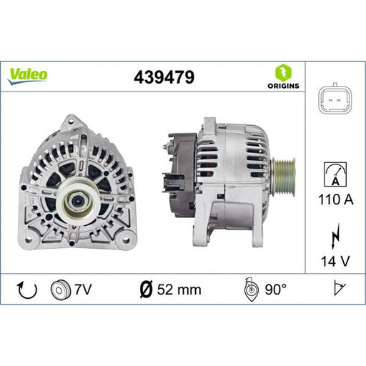 Valeo Car Alternator 12V 439479