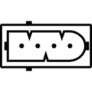 Hella Brake Light Switch 6DF 007 666-001