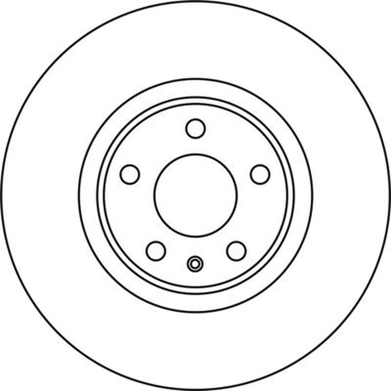 Abtex 2 x Vented Front Brake Discs BD1932V