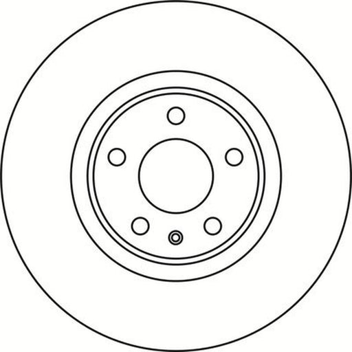 Abtex 2 x Vented Front Brake Discs BD1932V