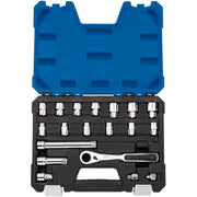 Draper Expert Socket Set 19 Piece VTX20-19MM/B