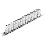 Draper Expert Socket Set 1/4" Sq. Dr. 13 Piece