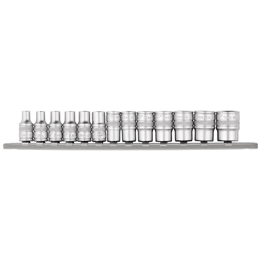 Draper Expert Socket Set 1/4" Sq. Dr. 13 Piece