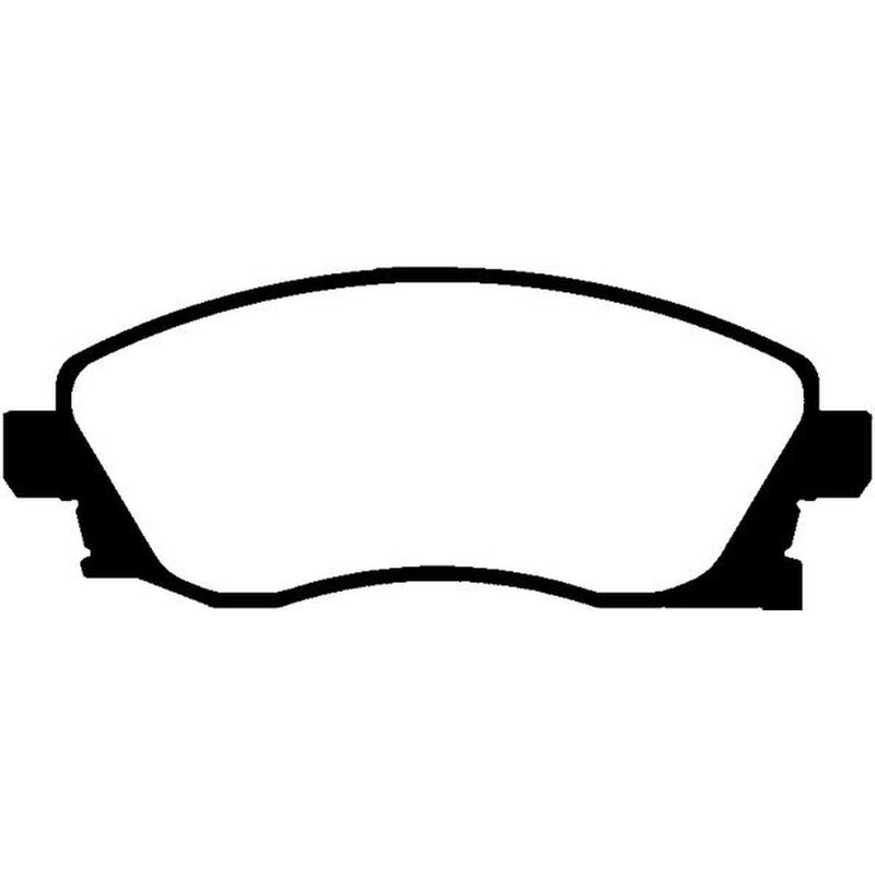 Abtex Front Brake Pad Set PLU3736