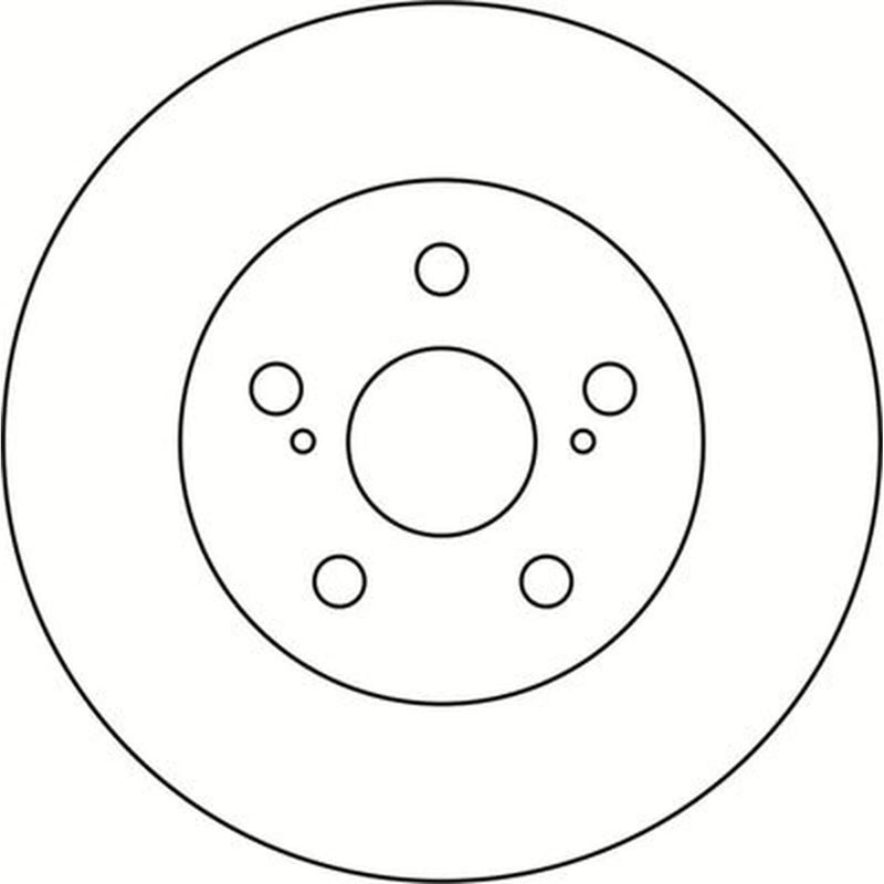 Abtex 2 x Vented Front Brake Discs BD2272V