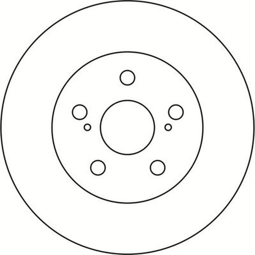 Abtex 2 x Vented Front Brake Discs BD2272V