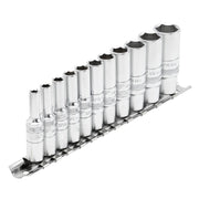Draper Expert Deep Socket Set 1/4" Sq. Dr. (11 Piece)