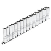 Draper Expert Deep Socket Set 15 Piece 3/8" Sq. Dr.