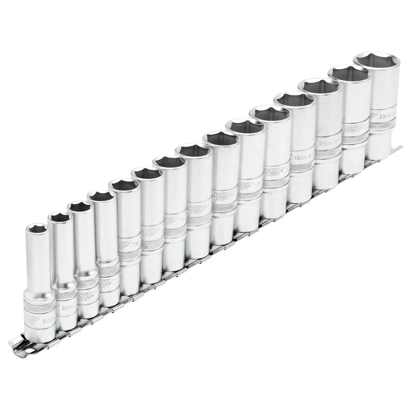 Draper Expert Deep Socket Set 15 Piece 3/8" Sq. Dr.