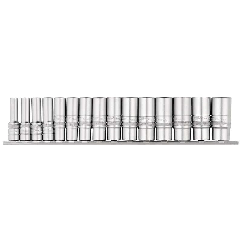 Draper Expert Deep Socket Set 15 Piece 3/8" Sq. Dr.
