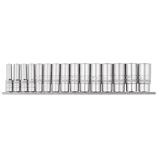 Draper Expert Deep Socket Set 15 Piece 3/8" Sq. Dr.