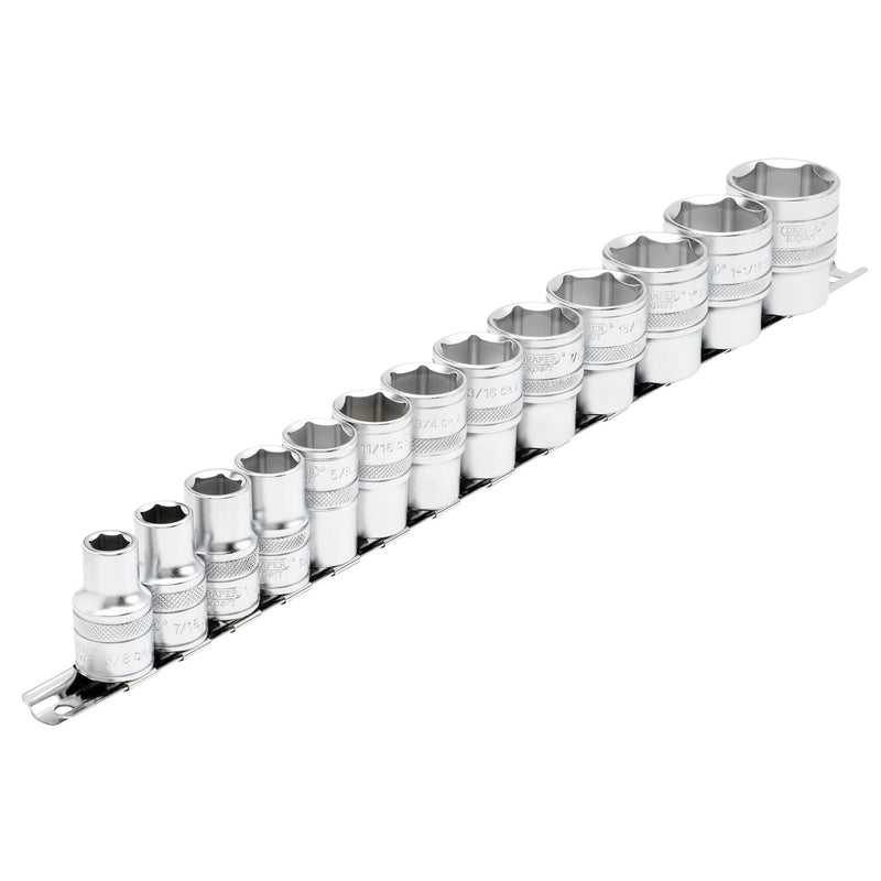 Draper Expert Socket Set 1/2" Sq. Dr. - 13 Piece
