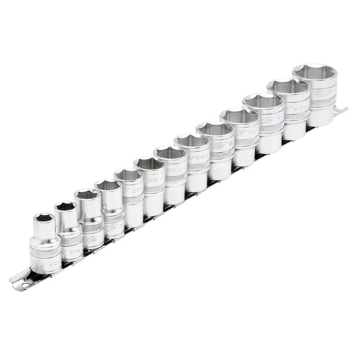 Draper Expert Socket Set 1/2" Sq. Dr. - 13 Piece