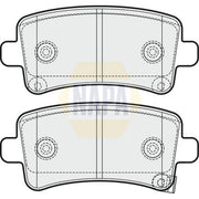 NAPA Rear Brake Pad Set NBP1309