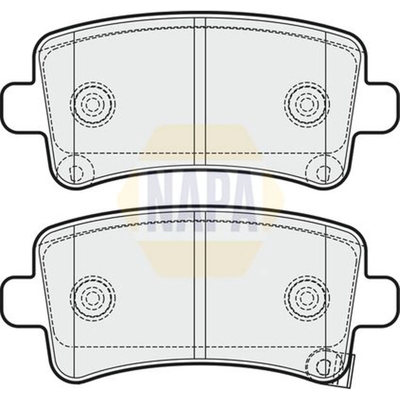 NAPA Rear Brake Pad Set NBP1309