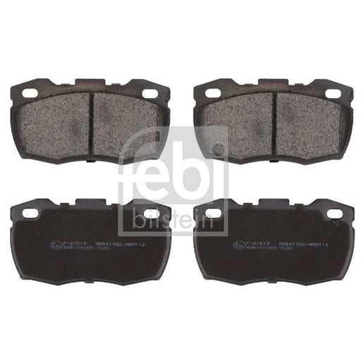 Febi Front Brake Pad Set 116120