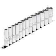 Draper Expert Deep Socket Set 1/2" Sq. Dr. 13 Piece
