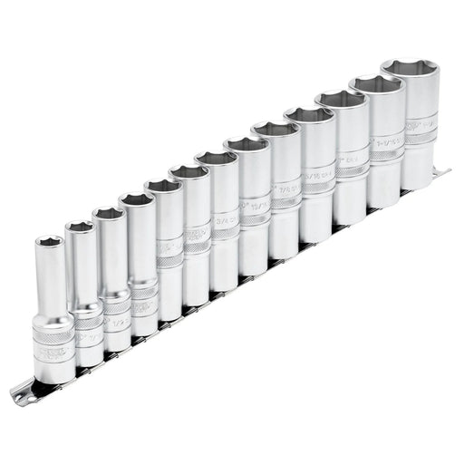 Draper Expert Deep Socket Set 1/2" Sq. Dr. 13 Piece