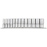 Draper Expert Deep Socket Set 1/2" Sq. Dr. 13 Piece