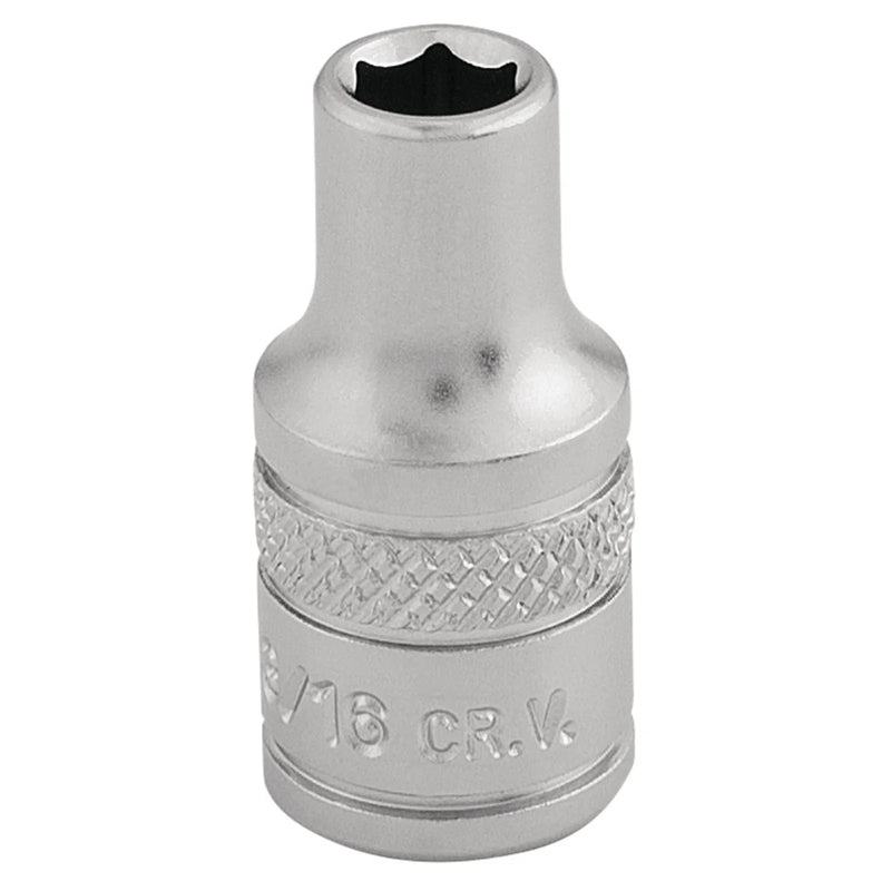 Draper Expert Socket 1/4" Sq. Dr. 3/16" Chrome Vanadium