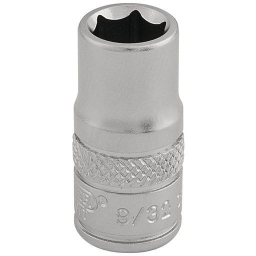 Draper Expert Socket 1/4" Sq. Dr. 9/32" Chrome Vanadium Steel