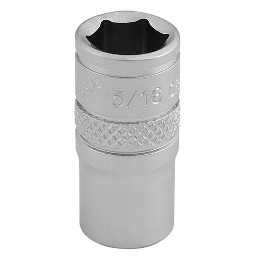 Draper Expert Socket 1/4" Sq. Dr. 5/16" Chrome Vanadium Steel