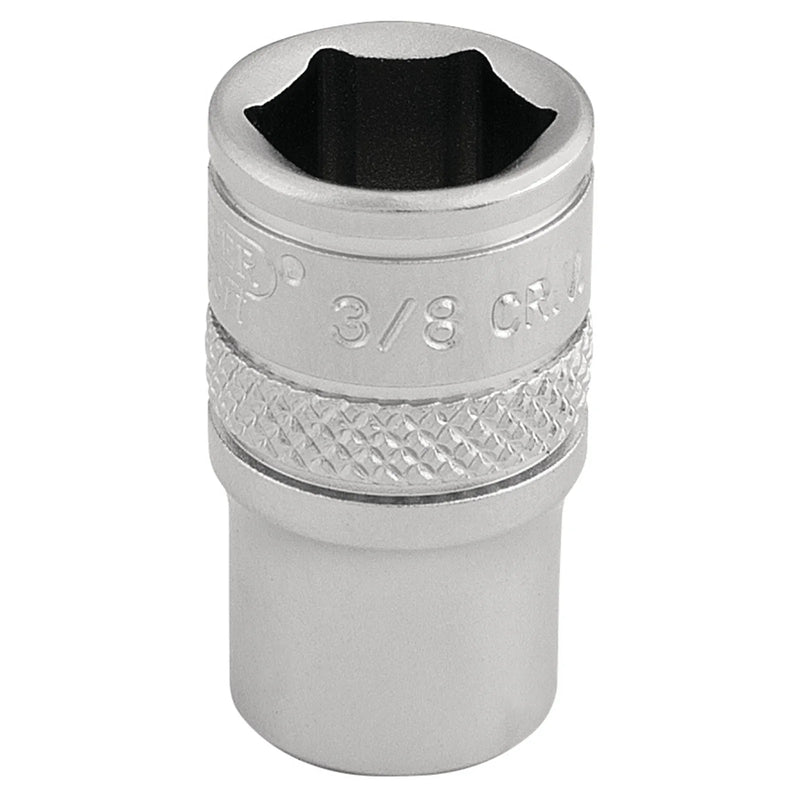 Draper Expert Socket, 1/4" Sq. Dr., 3/8" - Chrome Vanadium Steel