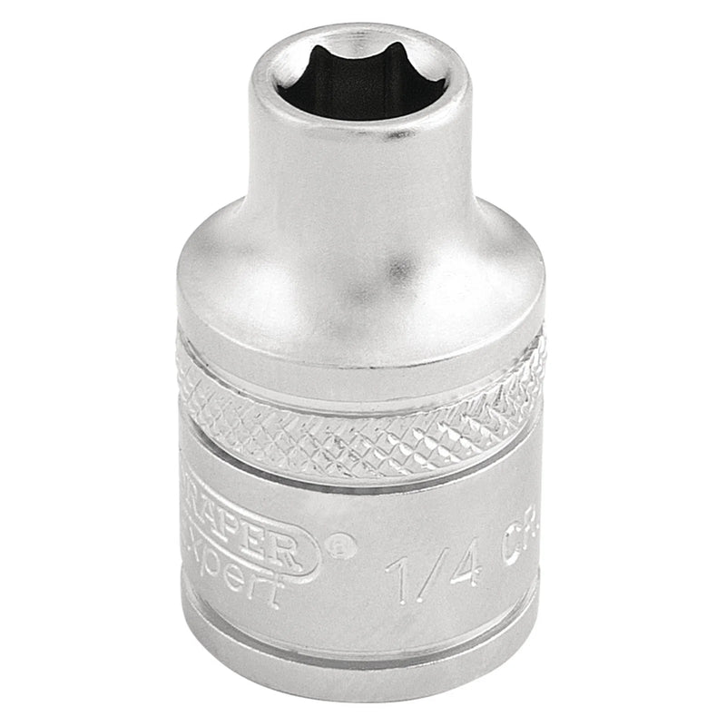 Draper Expert Socket 3/8" Sq. Dr. 6 Point 1/4"