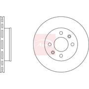 Apec 2 x Vented Front Brake Discs DSK2271