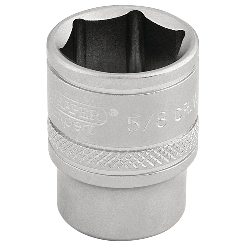 Draper Expert 6 Point Imperial Socket, Sq. Dr., 5/8"
