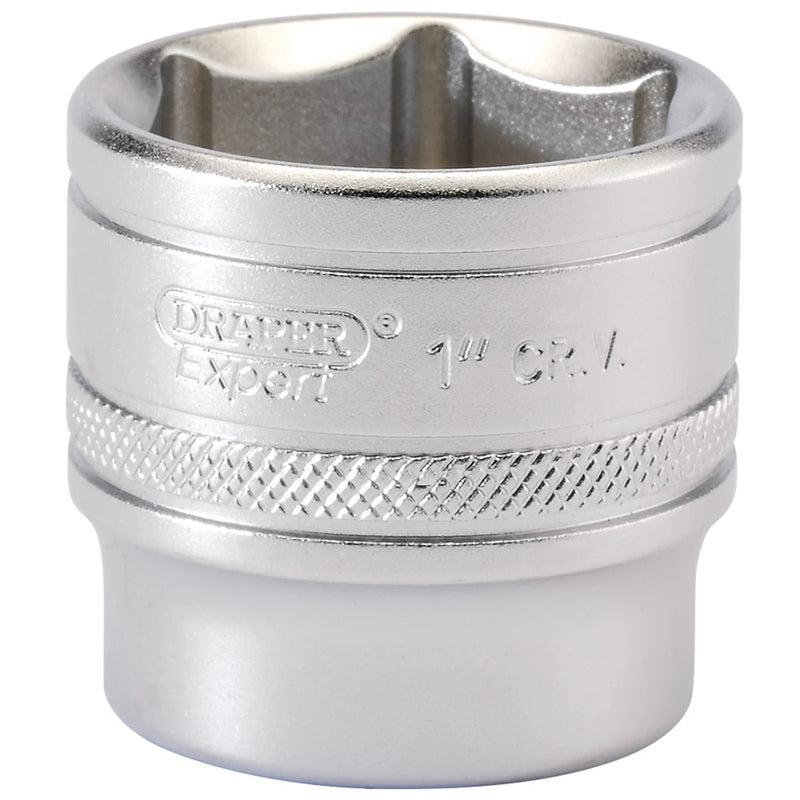 Draper Expert 6 Point Imperial Socket, Sq. Dr., 1"