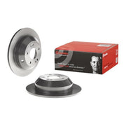 Brembo 2 x Solid Rear Brake Discs 08.B605.11