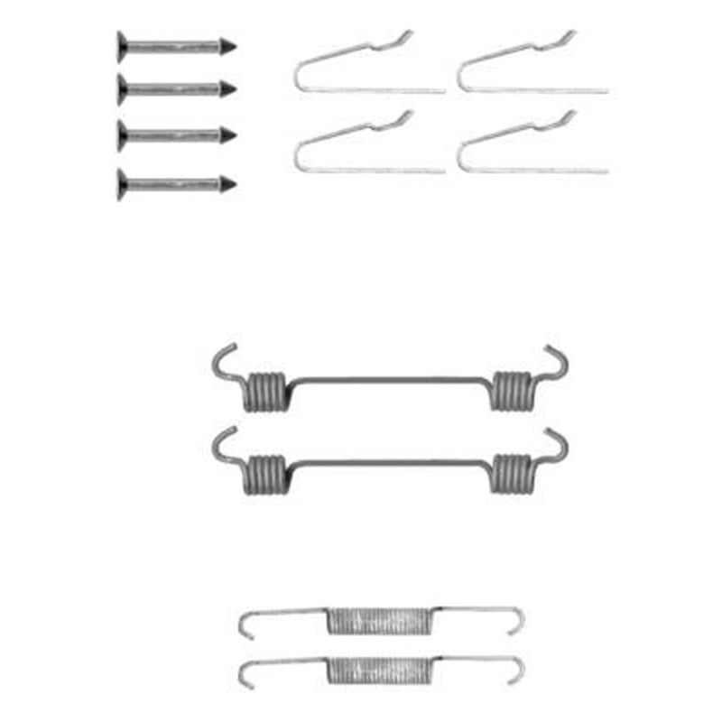 Textar Parking Brake Shoe Accessory Kit Rear 97034600