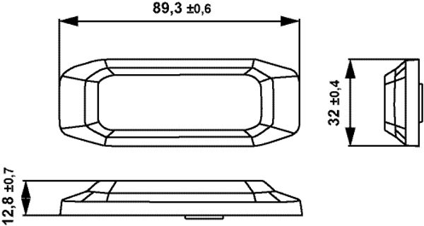 Hella 2XD 014 563-601 Strobe-type Beacon