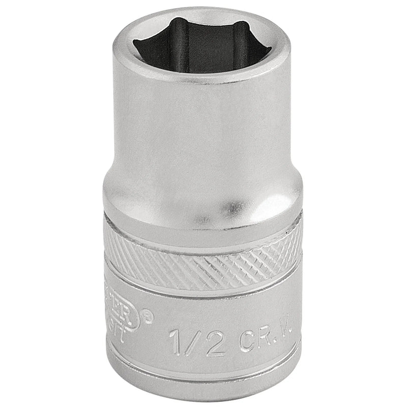 Draper Expert 6 Point Imperial Socket, Sq. Dr., Chrome Vanadium Steel