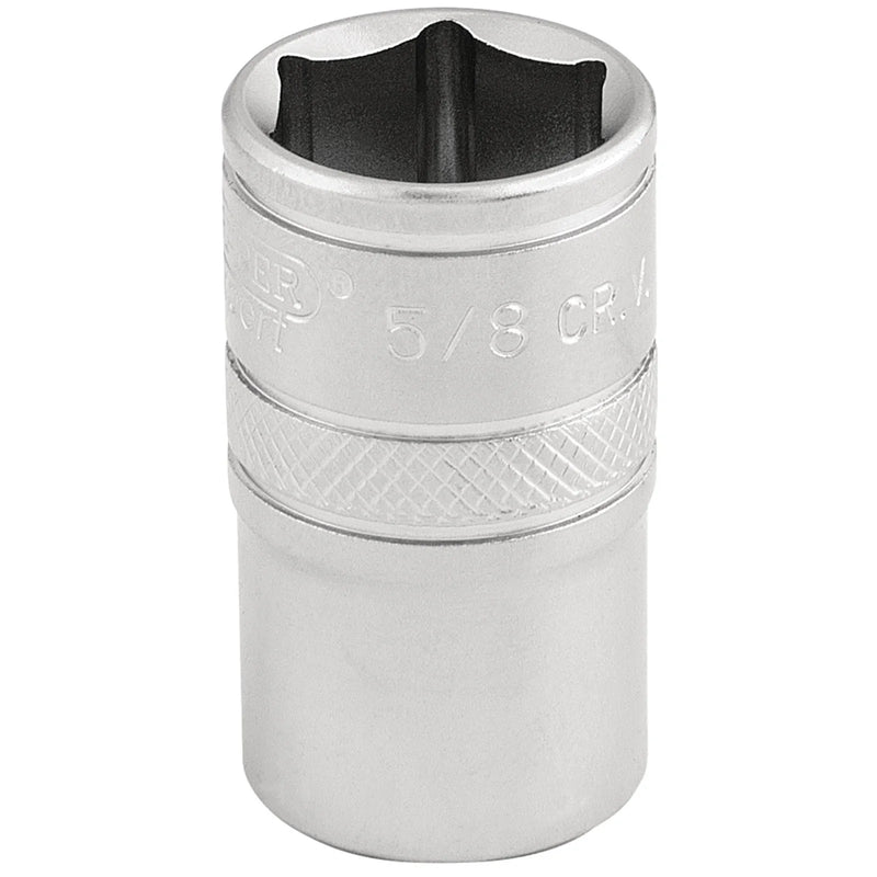 Draper Expert 6 Point Imperial Socket, Sq. Dr., 5/8"